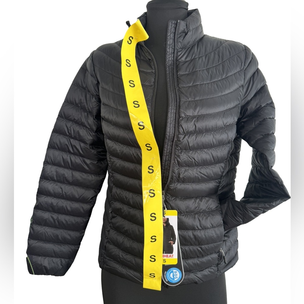 32 Degrees Heat Ultra-lightweight down jacket, black, small